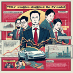 テスラの苦境：マスク氏の影響とEV市場の競争激化