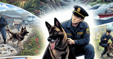 警察犬ターリア号の活躍：訓練の成果と人間との絆