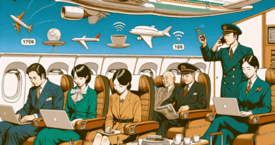 空のインターネット革命：機内Wi-Fiの進化と未来