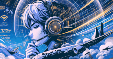 空のインターネット革命：Starlinkが飛行機内Wi-Fiを変える