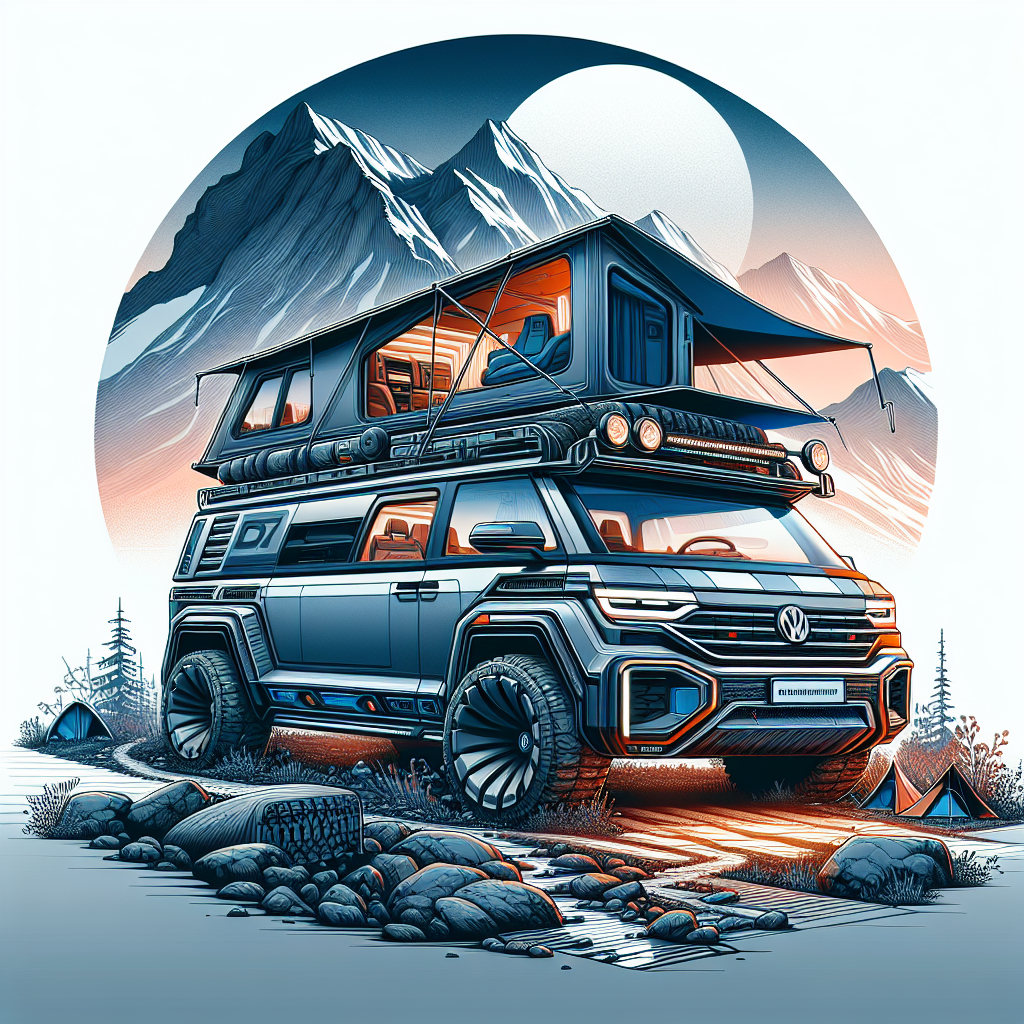 「キャンプ場を超えた冒険へ:SunlightのVW Ibexコンセプトキャンピングカーが描く未来」